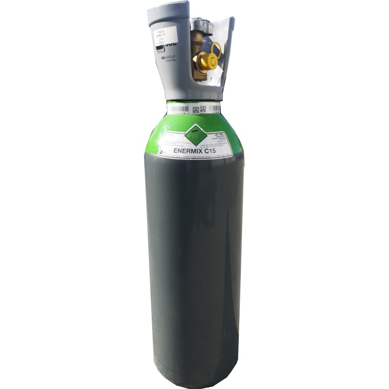 Recharge de bouteille de gaz Enermix C15