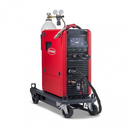 PACK COMPLET MIG MAG EUROPEEN FRONIUS FORTIS 400C PULSE W  refroidi(GAMME INDUSTRIELLE) comprenant dans son prix:- Fortis 400 C